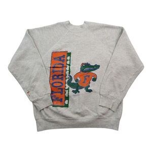 Vintage 90s Florida‎ Gators Crewneck Sweatshirt Pullover Mens Large